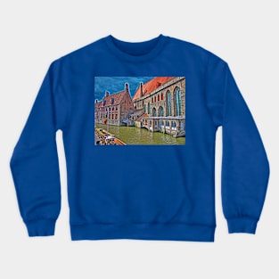 Brugge. Belgium Crewneck Sweatshirt